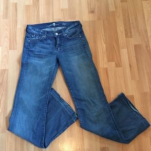 7 for all mankind dojo jeans 
size 25